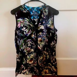 Robert graham embellished sleeveless top
